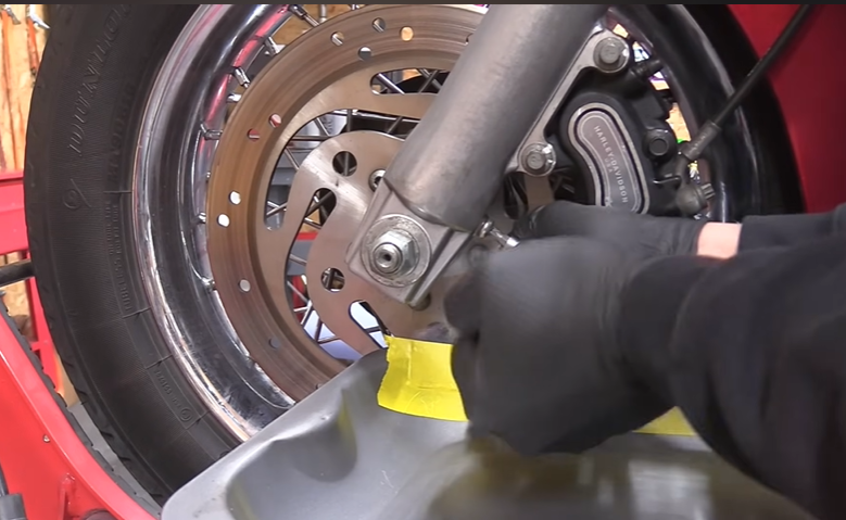Fork Oil on Harley Softail
