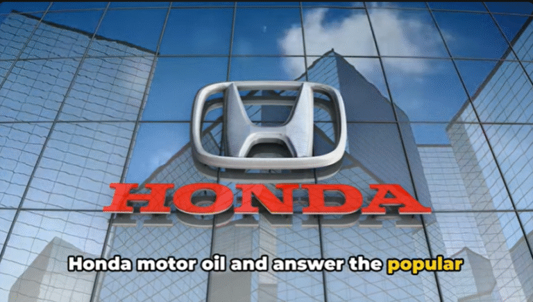 Honda 0W 20 Motor Oil