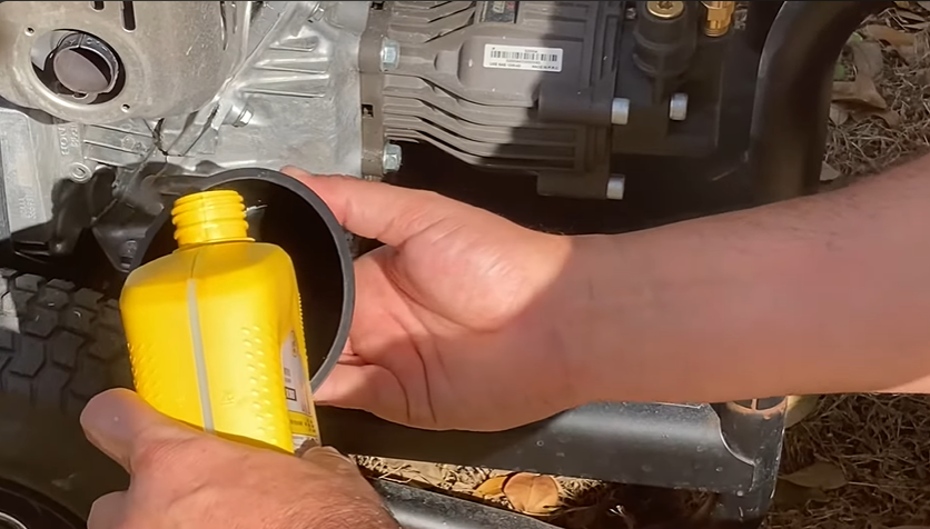 How to Change Oil in Simpson Pressure Washer?