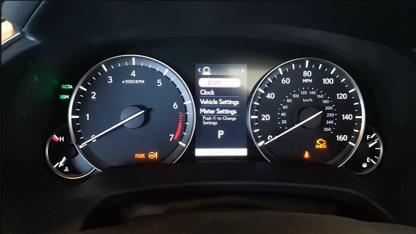How to Check Lexus Oil Life