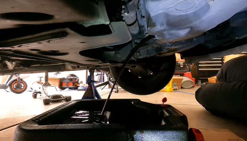 How to Drain a Quart of Oil?