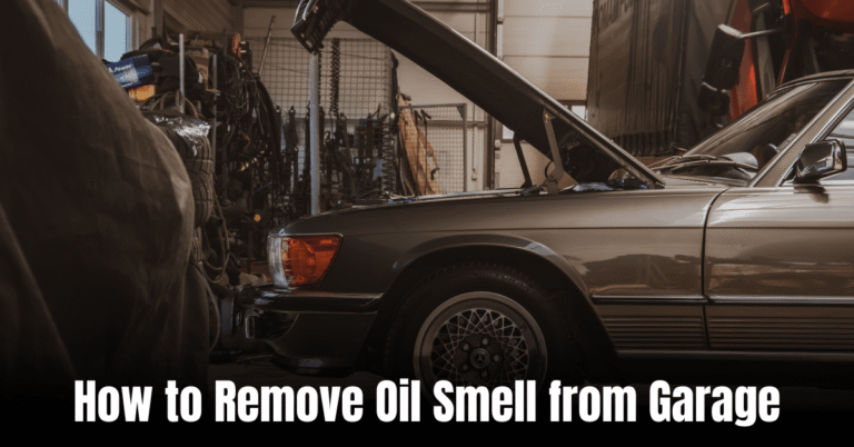 How to Remove Oil Smell from Garage