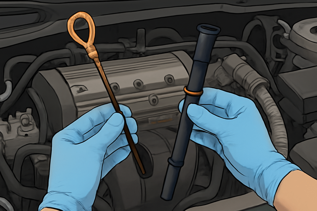 How to Replace Oil Dipstick Tube