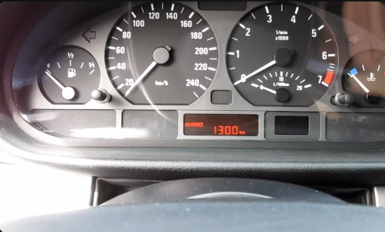 How to Reset Oil Service Bmw E46