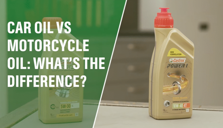Is Motorcycle Oil Different from Car Oil