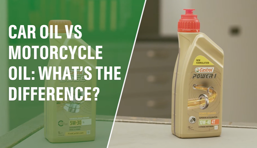 Is Motorcycle Oil Different from Car Oil?