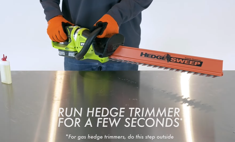 How to Oil Hedge Trimmer