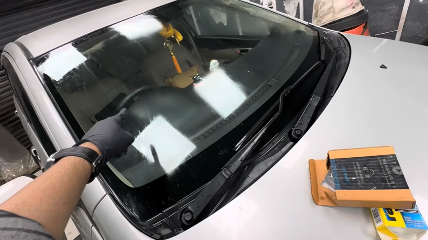 Oil Film from Windshield