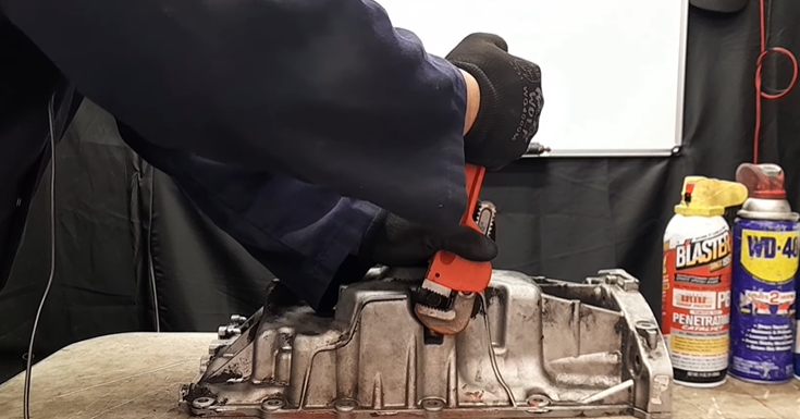 How to Remove a Stripped Oil Pan Bolt