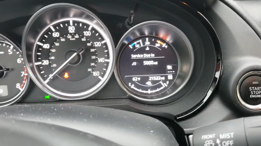 Reset Oil Light on 2018 Mazda Cx 9