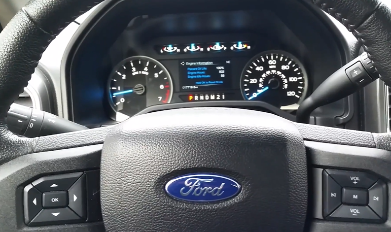 Reset Oil Light on Ford F150