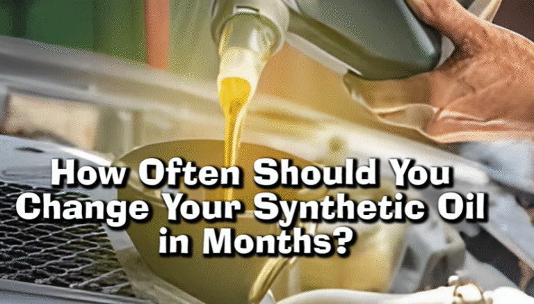 Should I Change Synthetic Oil Every 6 Months