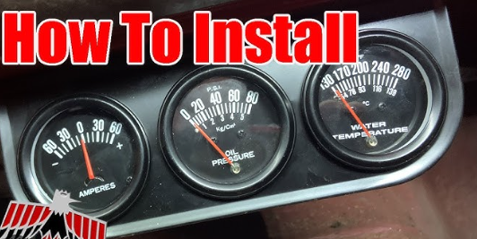 How to Install Oil Temp Gauge?