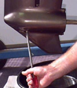 Check Lower Unit Oil in Yamaha Outboard?