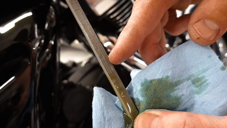 Check Harley Engine Oil