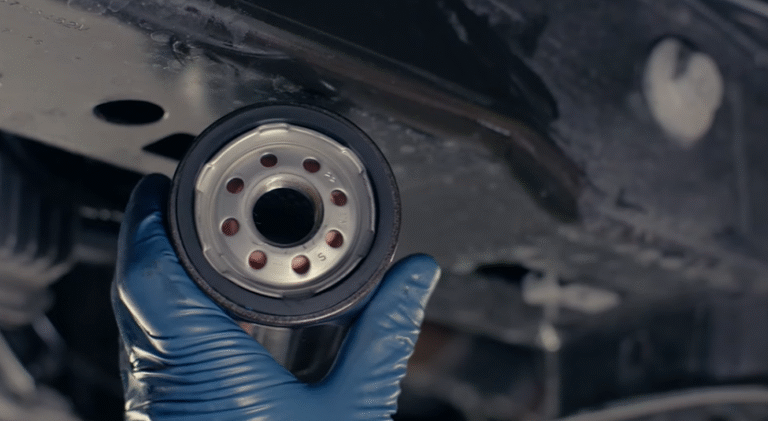 oil filter change