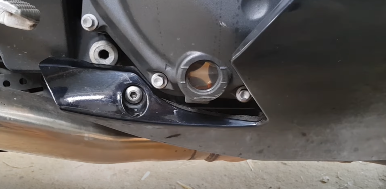 How to Check Motorcycle Oil Level Dipstick