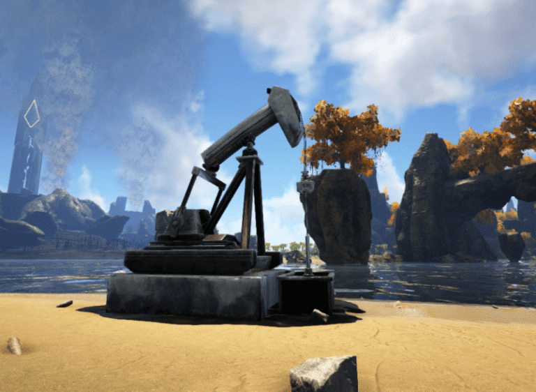 How to Place an Oil Pump in Ark