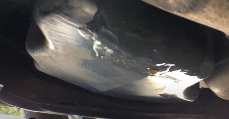 How to Repair a Cracked Oil Pan
