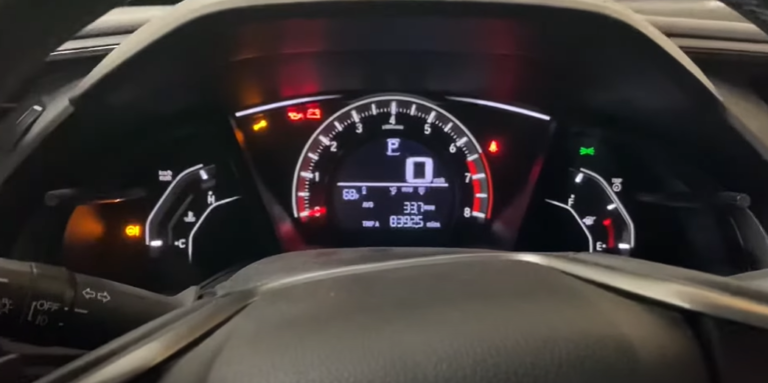 How to Reset Oil Life on Honda Civic 2018