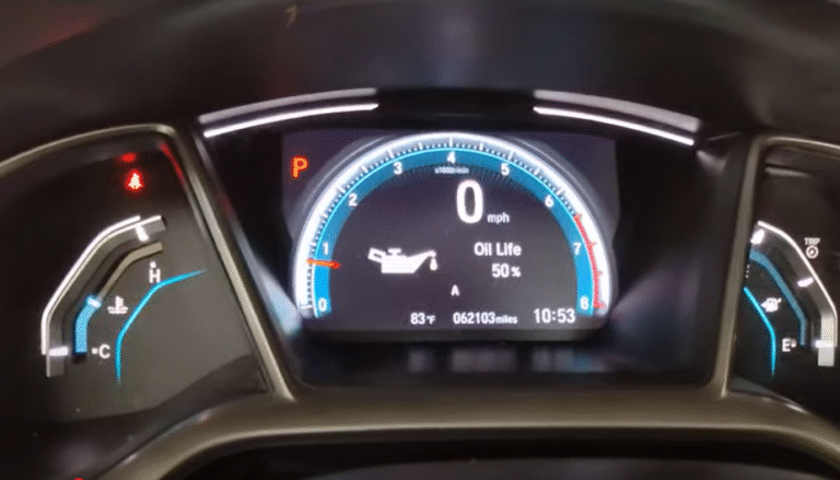How to Reset Service Oil Life on Honda Civic