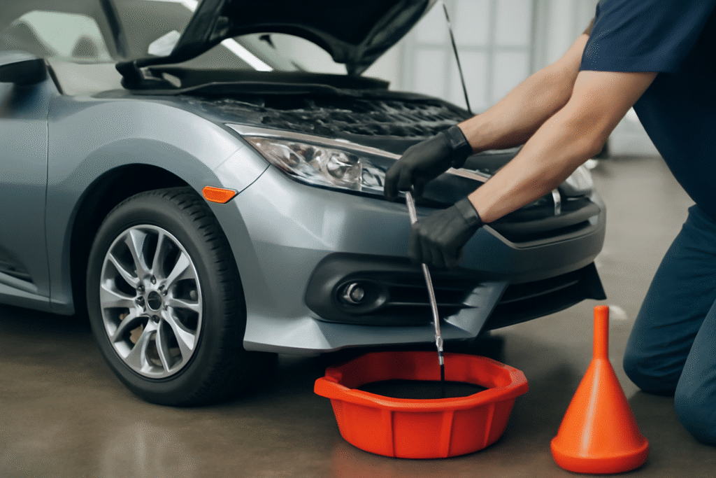 How to Change Oil Honda Civic 2016