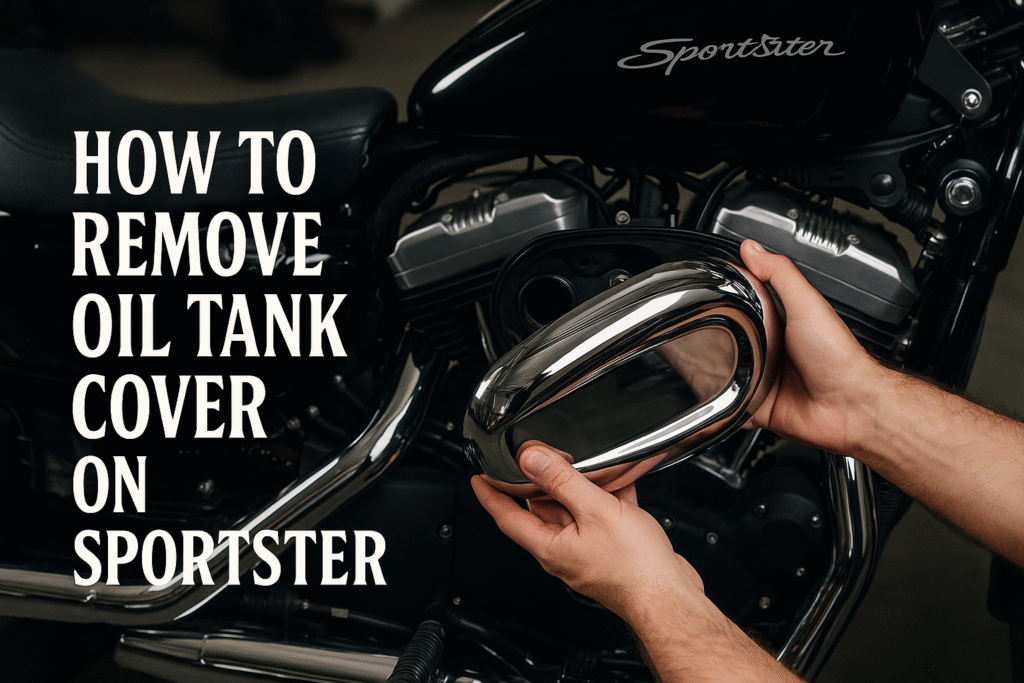 How to Remove Oil Tank Cover on Sportster