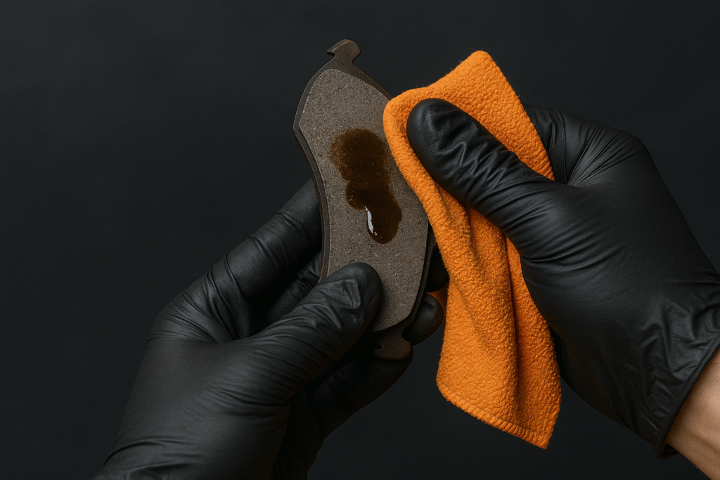 How to Remove Oil from Brake Pads