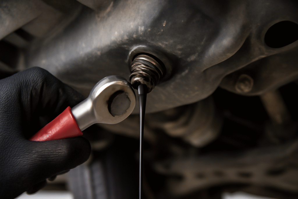 How to Remove a Stripped Oil Drain Plug