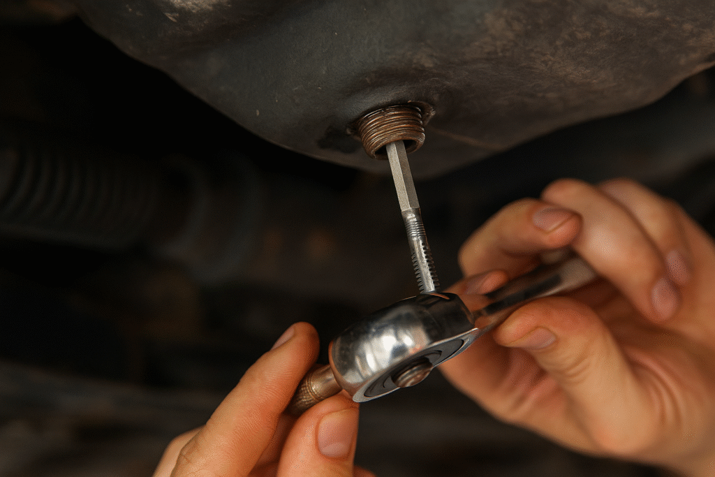 How to Repair Stripped Oil Pan Plug