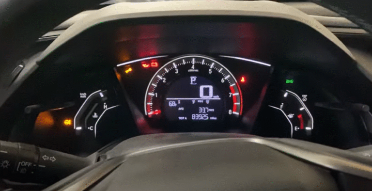 How to Reset Honda Civic Oil