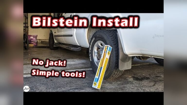 Can You Change Rear Shocks Without Jacking Up the Truck
