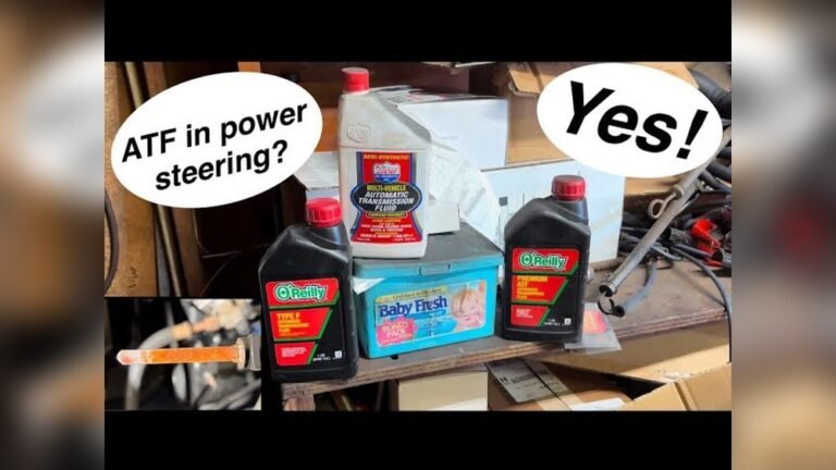 Can You Use Automatic Transmission Fluid in Power Steering