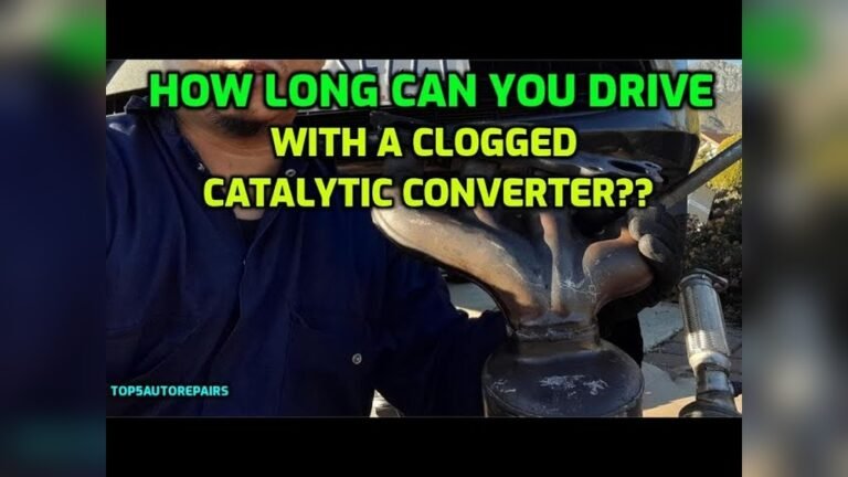 How Long Can I Drive With a Bad Catalytic Converter