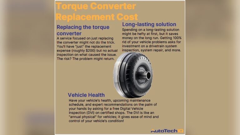 How Long Does It Take to Replace a Torque Converter