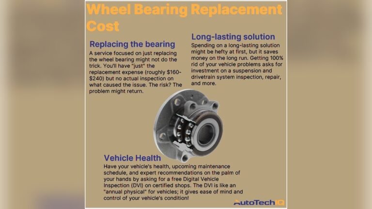 How Long Does It Take to Replace Front Wheel Bearings