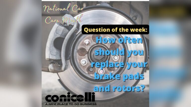 How Often Should You Replace Rotors And Brake Pads