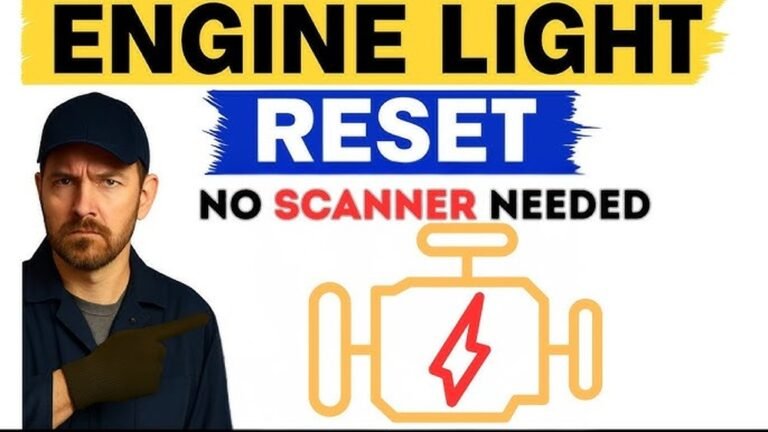 How to Check a Check Engine Light Without a Scanner