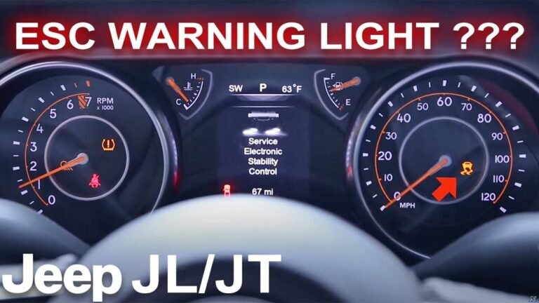 How to Fix Service Electronic Stability Control Jeep Grand Cherokee
