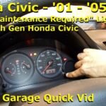 How to Get Rid of Maintenance Required Light Honda Civic: Easy Fixes