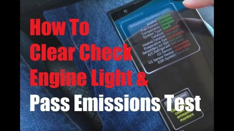 How to Pass Emissions With a Check Engine Light on