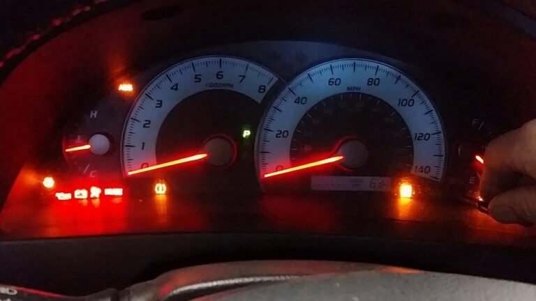 How to Reset Maintenance Light on 2011 Toyota Camry