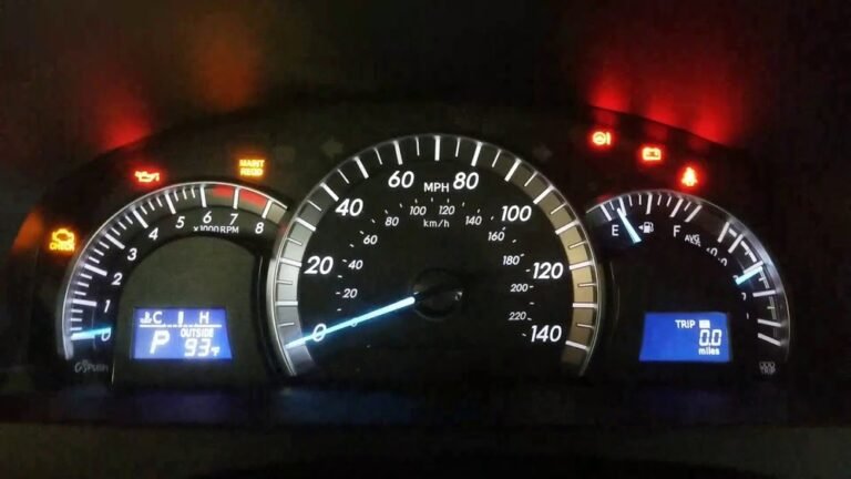 How to Reset Maintenance Light on Toyota Camry 2014