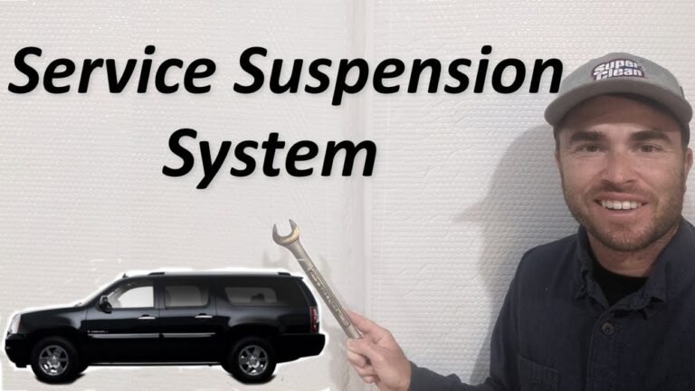 How to Reset Service Suspension System Cadillac Escalade