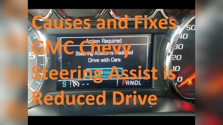 How to Reset Steering Assist is Reduced Drive With Care