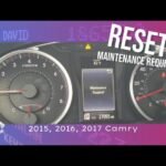 How to Reset Tire Pressure Sensor Toyota Camry 2017: Quick Guide