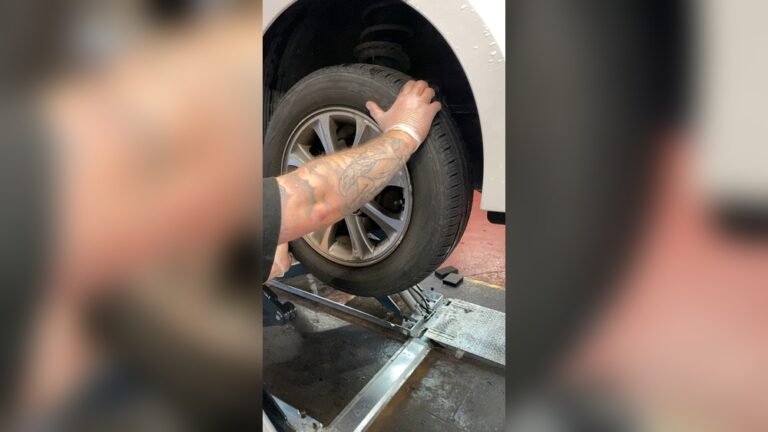 How to Stop Front Wheels from Spinning When Changing Tires