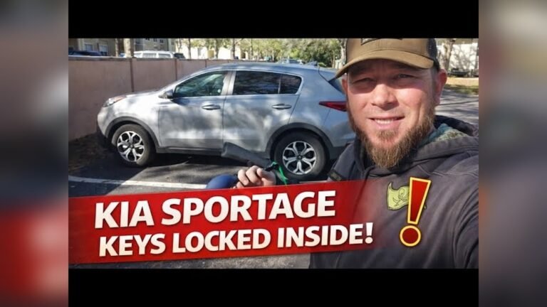 How to Unlock a Kia Sportage With Keys Locked Inside
