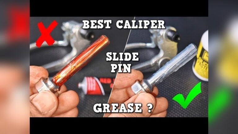 What Grease Should I Use on Brake Caliper Slide Pins