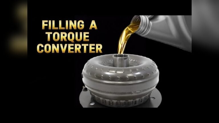 What Happens If You Don'T Pre Fill a Torque Converter